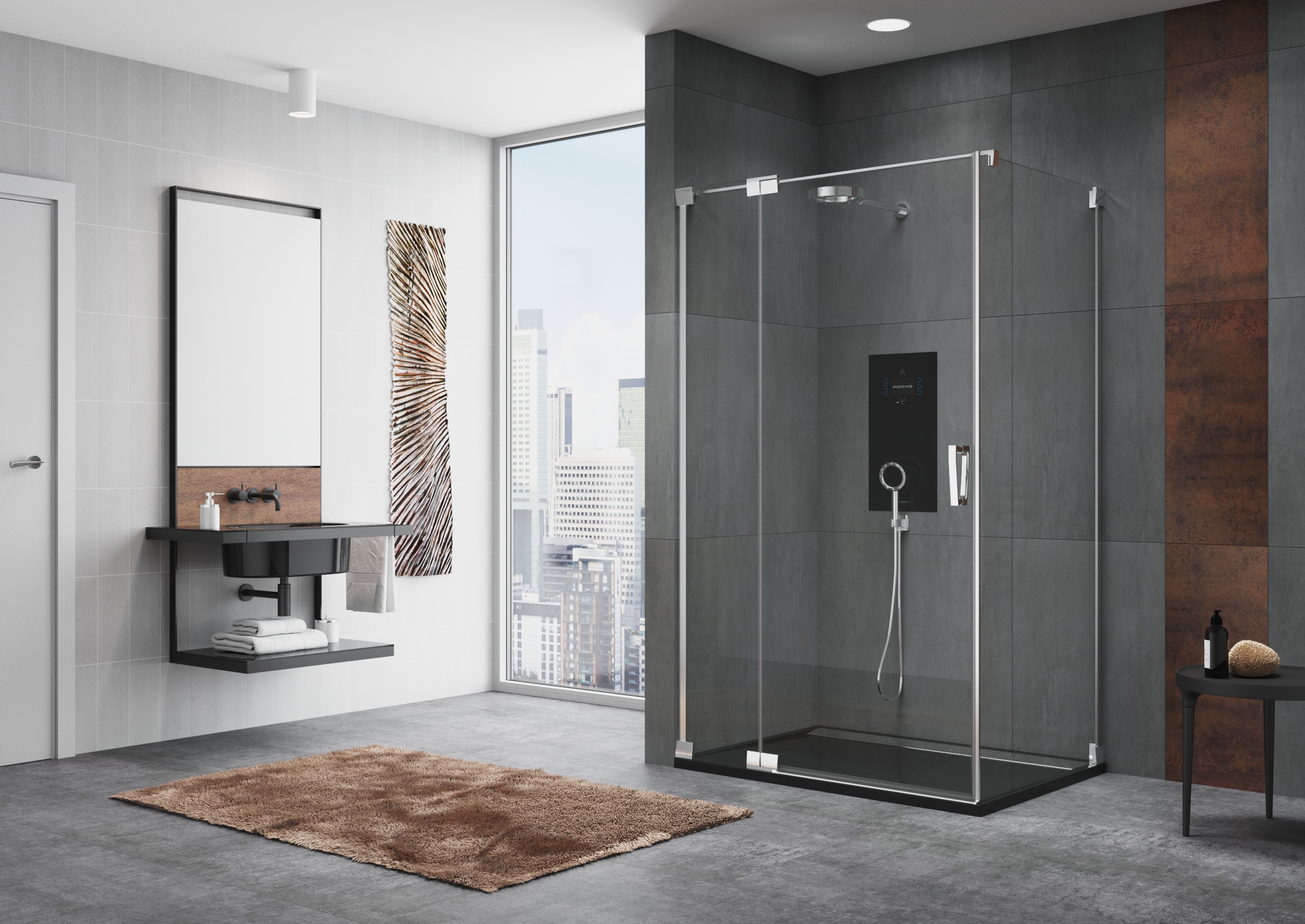 ©Inman - Pad X - Solution encastrée thermostatique