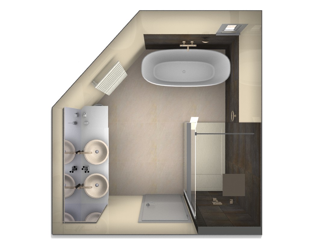 Projection 3D réalisée par Florence, conceptrice Grandbains de Valence (26 000)